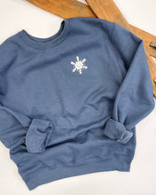 Load image into Gallery viewer, Happy Snowflake Crewneck Sweatshirt
