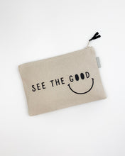 Load image into Gallery viewer, See the Good Large Zipper Pouch