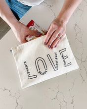 Load image into Gallery viewer, LOVE Large Zipper Pouch