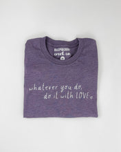 Load image into Gallery viewer, Purple Do it with Love T-Shirt