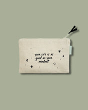 Load image into Gallery viewer, Good As Your Mindset Small Zipper Pouch
