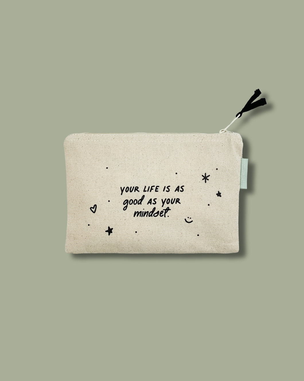 Good As Your Mindset Small Zipper Pouch