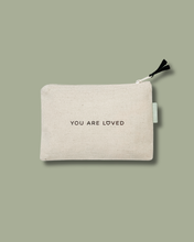 Load image into Gallery viewer, You are Loved Small Zipper Pouch
