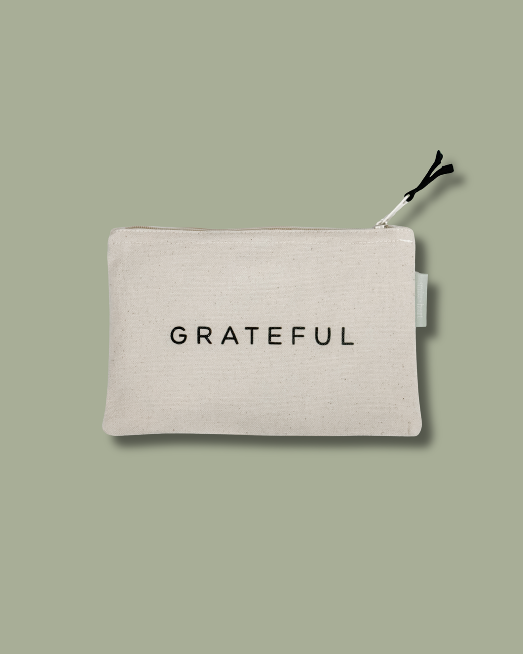 Grateful Small Zipper Pouch