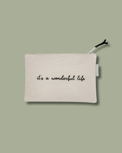 Load image into Gallery viewer, It&#39;s a Wonderful Life Small Zipper Pouch
