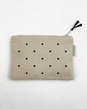 Load image into Gallery viewer, Hearts Small Zipper Pouch
