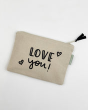 Load image into Gallery viewer, Love You Small Zipper Pouch

