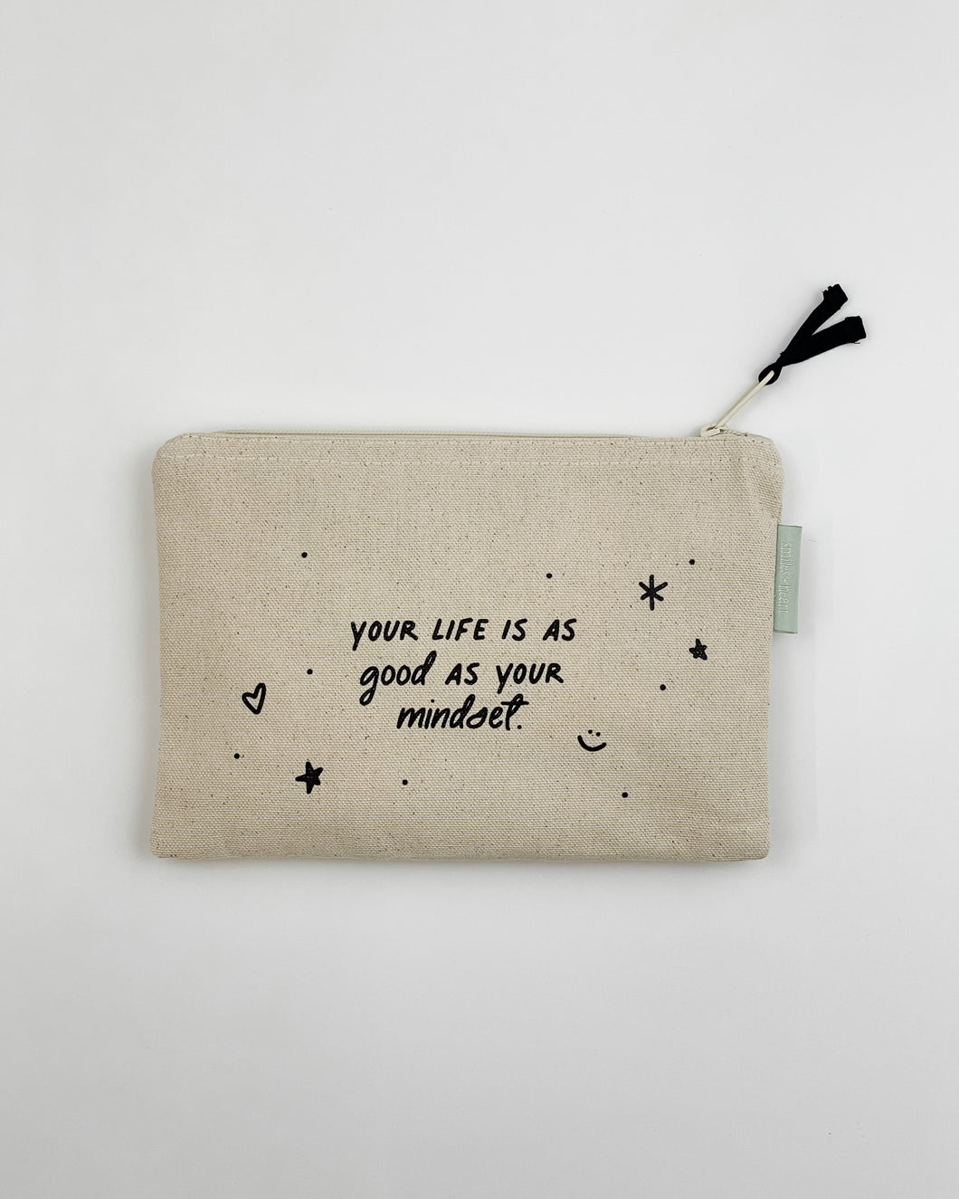 Good As Your Mindset Small Zipper Pouch