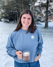 Load image into Gallery viewer, Happy Snowflake Crewneck Sweatshirt
