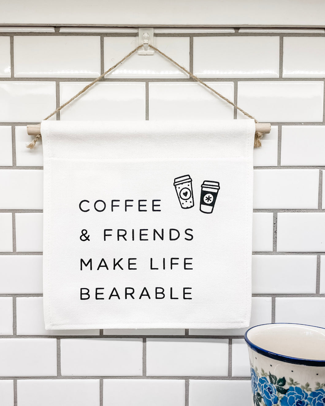 Coffee & Friends Square Banner