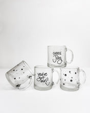 Load image into Gallery viewer, Choose Joy 13 oz Glass Mug
